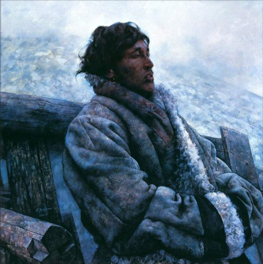 借景抒情:艾轩油画特点介绍_西藏旅游攻略网-