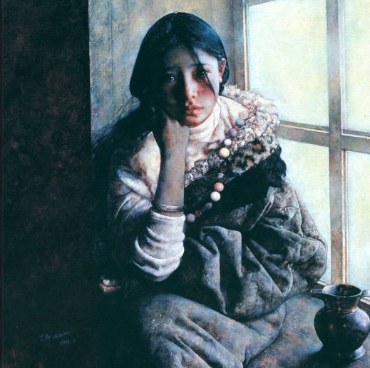 借景抒情:艾轩油画特点介绍_西藏旅游攻略网-